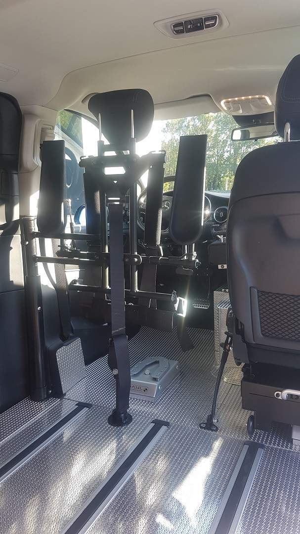 Adaptation d'un véhicule pour PMR Surin