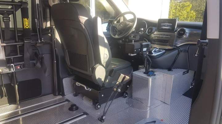 Siège conducteur pour PMR Surin